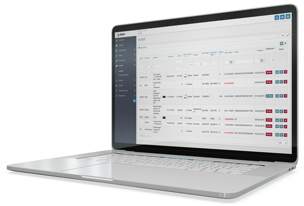 Auton software webová aplikácia pre predaj a správu automobilov